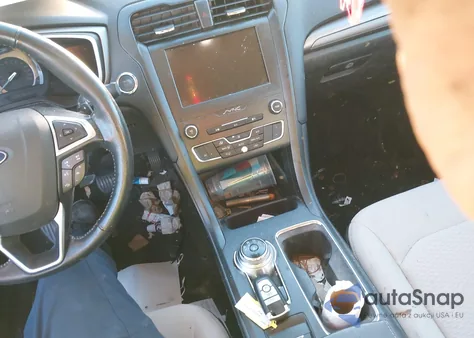 2019 Ford Fusion Se из США, поврежденный, VIN 3FA6P0HD0KR134934